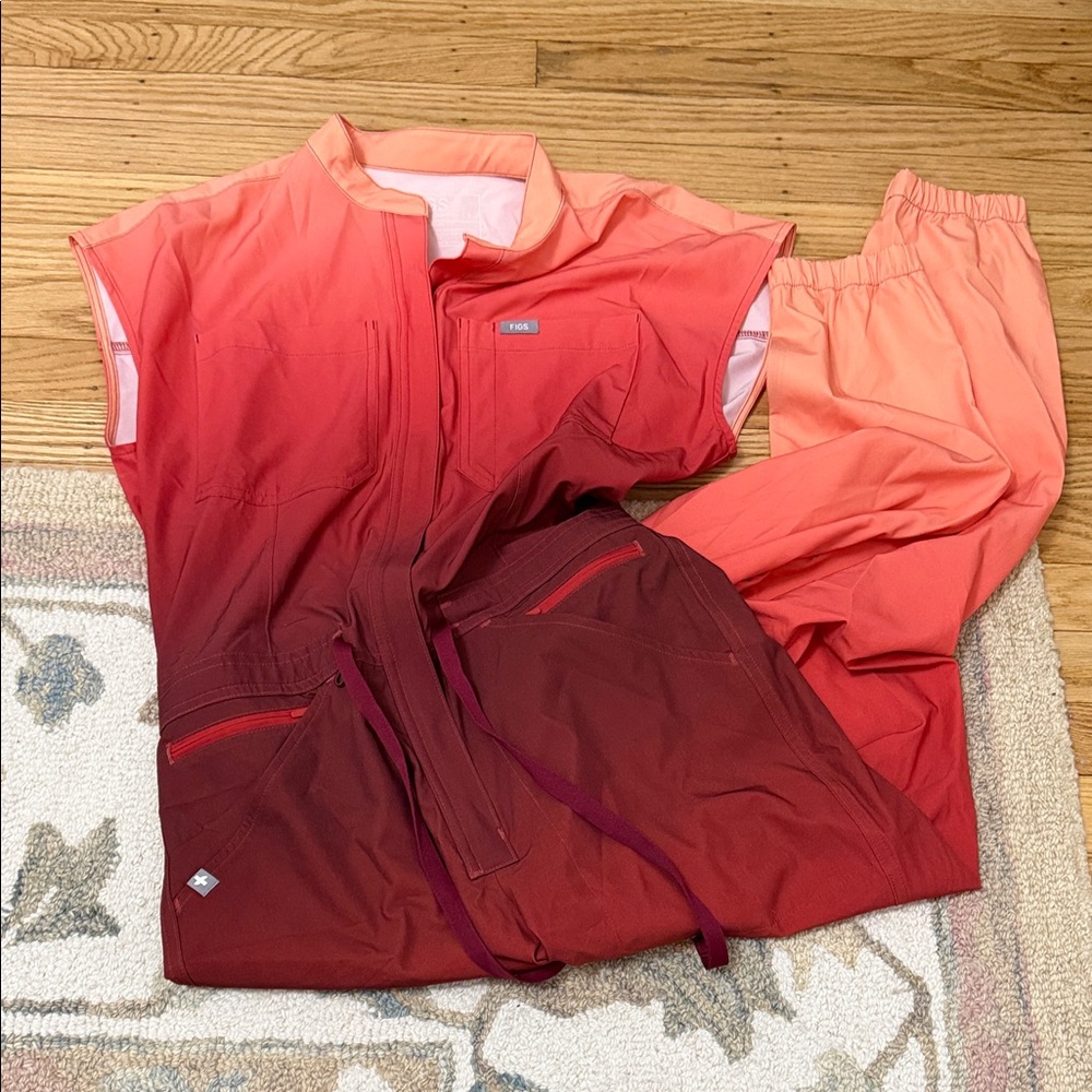 Limited edition FIGS ombre jumpsuit XS